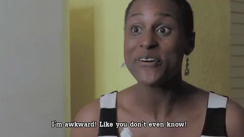 Awkward GIF - Insecure Relate Relatable GIFs