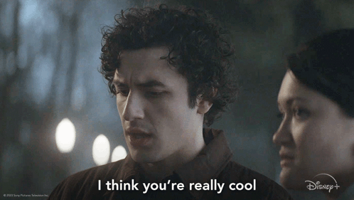 I Think You'Re Really Cool Lucas Parker GIF - I Think You'Re Really Cool Lucas Parker Goosebumps GIFs