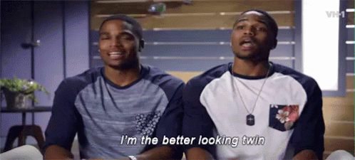 Im The Better Looking Twin GIF - Jinx Better Looking Twin GIFs