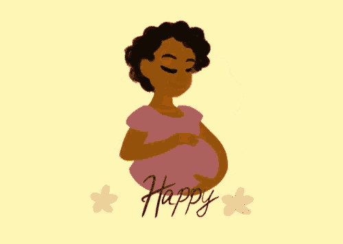 a cartoon of a woman holding a child with the words mothers written below them