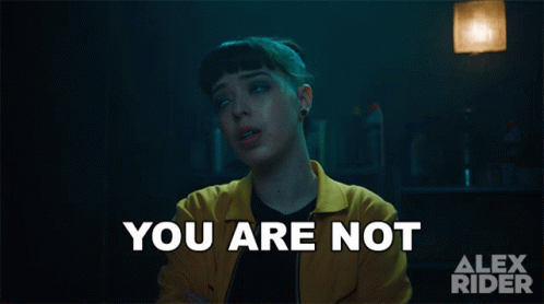 You Are Not Entirely Stupid Kyra GIF - You Are Not Entirely Stupid Kyra Alex Rider GIFs