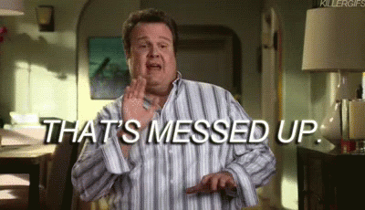 Modern Family Thats Messed Up GIF - Modern Family Thats Messed Up Messed Up GIFs