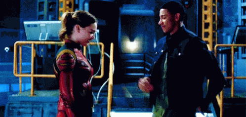 The Flash Lady Flash GIF - The Flash Lady Flash Keiynan Lonsdale GIFs