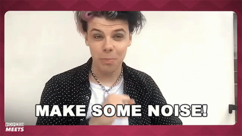 Make Some Noise Yungblud GIF - Make Some Noise Yungblud Louder GIFs