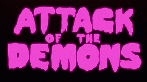 Attack Of The Demons Animated Horror GIF - Attack Of The Demons Animated Horror Animated Horror Movie GIFs