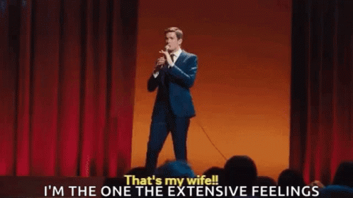 Thats My Wife John Mulaney GIF - Thats My Wife John Mulaney Stand Up Comedian GIFs