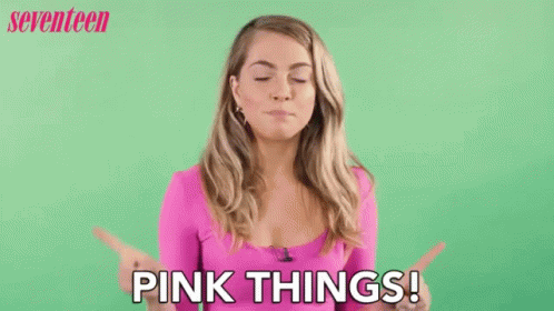 Thats Awesome Great GIF - Thats Awesome Great I Love Pink GIFs