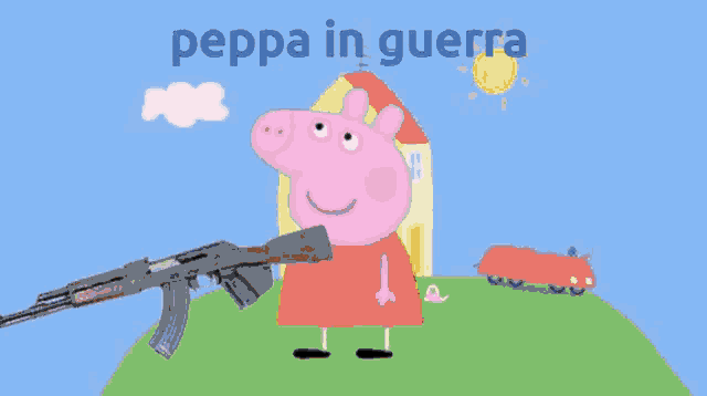 Peppa Pig Nucleare GIF - Peppa Pig Nucleare Stupidapeppapig GIFs
