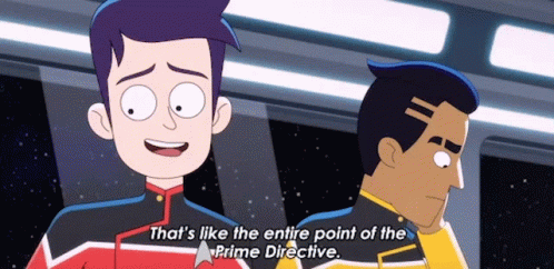 Thats Like The Entire Point Of The Prime Directive Bradward Boimler GIF - Thats Like The Entire Point Of The Prime Directive Bradward Boimler Ensign Boimler GIFs
