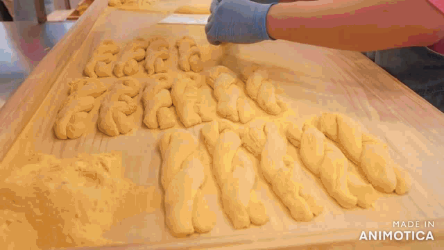 a video of a bakery being made in animotica