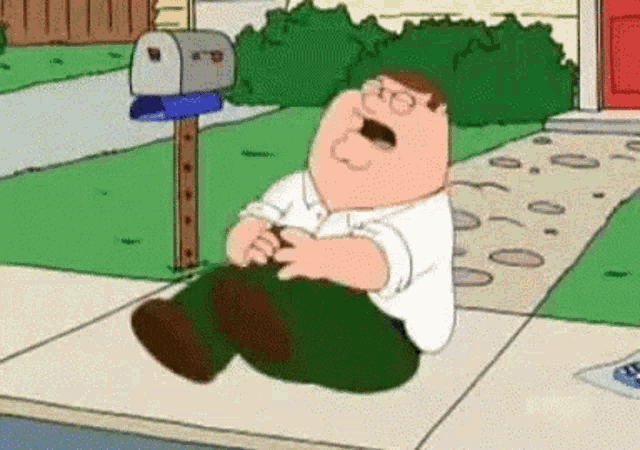 Peter Griffin Hurt GIF - Peter Griffin Hurt In Pain GIFs