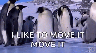 Injury Penguins GIF - Injury Penguins I Like To Move It GIFs