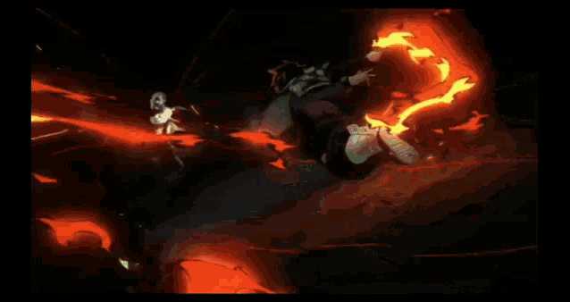 a computer generated image of a fire explosion