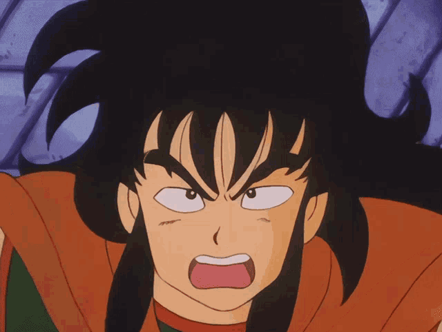 a close up of a cartoon character making a funny face