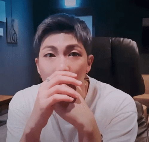 Thllccknj Namjoon GIF - Thllccknj Namjoon Namjoon Stares GIFs