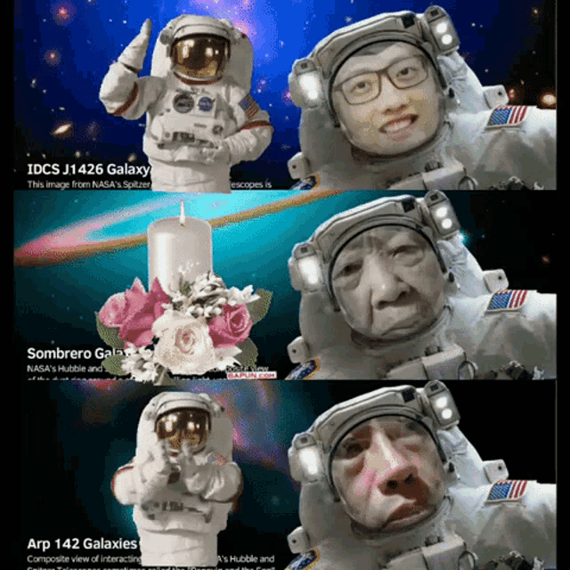 Astronaut Wave GIF - Astronaut Wave Flowers GIFs