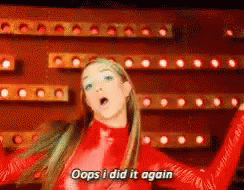 Oops I Did It Again Britney Spears GIF - Oops I Did It Again Britney Spears Opps GIFs