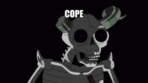 Adventure Time Cope GIF - Adventure Time Cope Lich King GIFs
