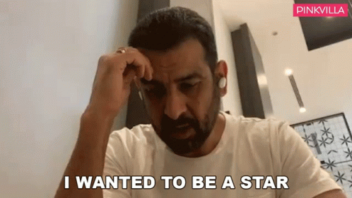 I Wanted To Be A Star Ronit Roy GIF - I Wanted To Be A Star Ronit Roy Pinkvilla GIFs