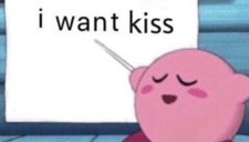 Kirby Kiss GIF - Kirby Kiss I Want Kiss GIFs
