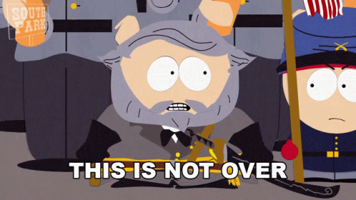 This Is Not Over Not By A Long Shot GIF - This Is Not Over Not By A Long Shot Cartman GIFs
