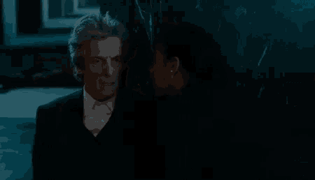 a man kissing another man on the cheek with the words oh fuck my cold dead hearts