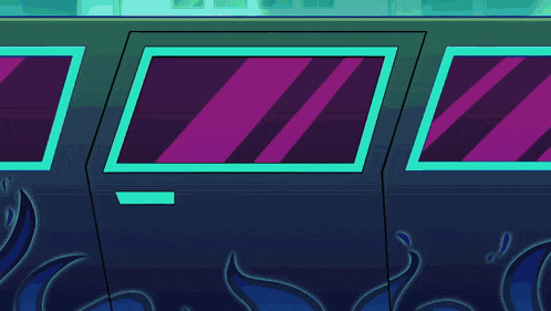 a cartoon character is laughing in a box