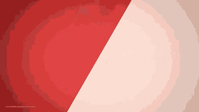 a phone is laying on a red and white surface with a caption that says " future availability may vary by country or carrier "