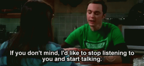 Start Talking GIF - The Big Bang Theory Jim Parsons Sheldon Cooper GIFs