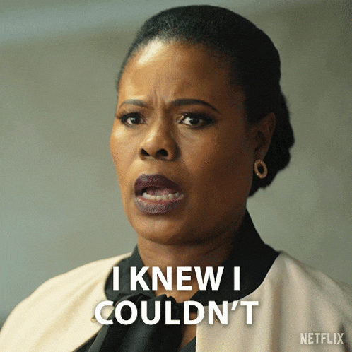 a woman says i knew i could n't in a netflix advertisement