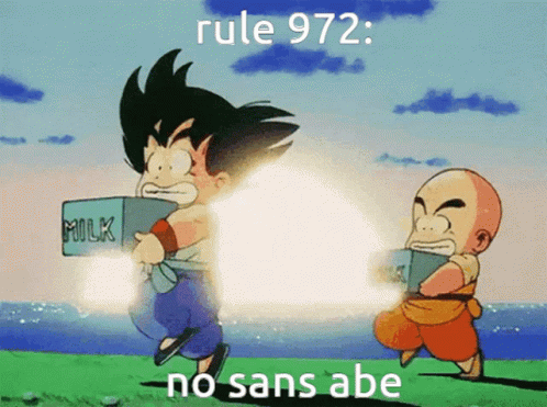 Rule972no Sans Abe Tda GIF - Rule972no Sans Abe Sans Abe Tda GIFs