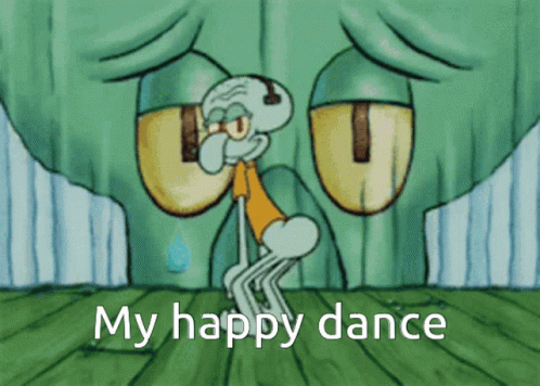 Squidward Twerking GIF - Squidward Twerking My Happy Dance GIFs