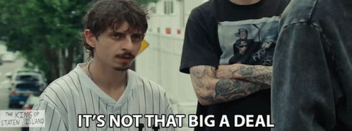 Its Not That Big A Deal Igor GIF - Its Not That Big A Deal Igor Moises Arias GIFs