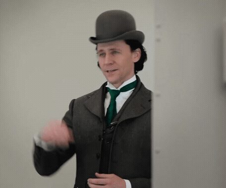 Loki Tom Hiddleston GIF - Loki Tom Hiddleston Salute GIFs