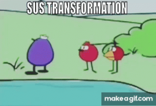 Sus_transformation_xd GIF - Sus_transformation_xd GIFs