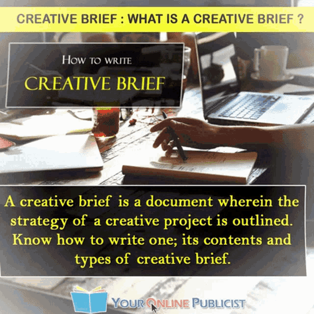 a creative brief is a document where the strategy of a creative project is outlined