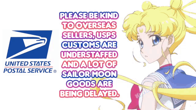 Usps Sailor Moon GIF - Usps Sailor Moon Crystal GIFs