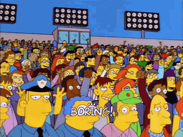 Boring The Simpsons GIF - Boring The Simpsons Homer Simpson GIFs