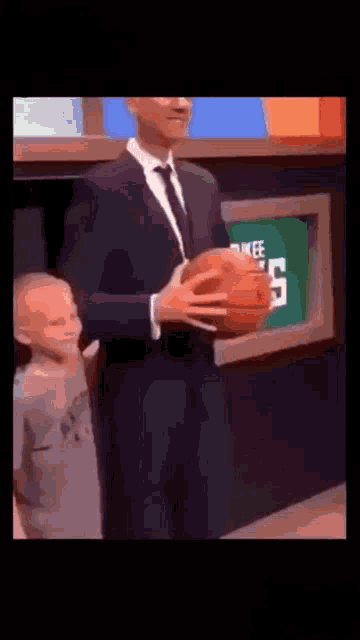 Touch The Ball To Be Continued GIF - Touch The Ball To Be Continued Adam Silver GIFs