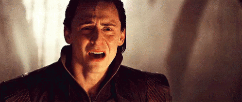 Tom Hiddleston Loki GIF - Tom Hiddleston Loki Upset GIFs