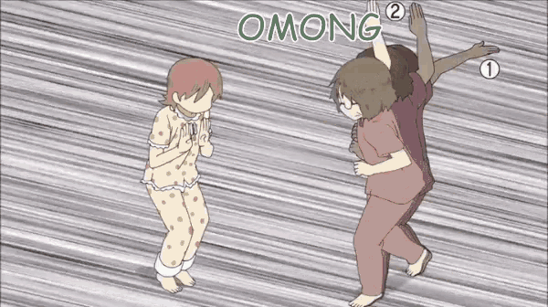 Omong Kosongggg GIF - Nichijou Yukko Yuuko Aioi GIFs