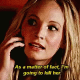 Candice King Caroline Forbes GIF - Candice King Caroline Forbes Im Going To Kill Her GIFs