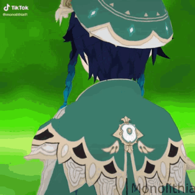 a video of a character from a video game is being uploaded to tiktok