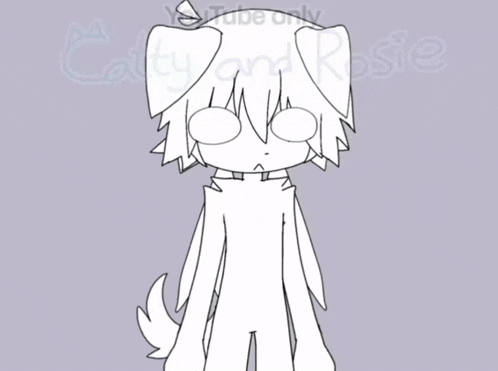 a drawing of a dog holding a gun with the words youtube only behind it