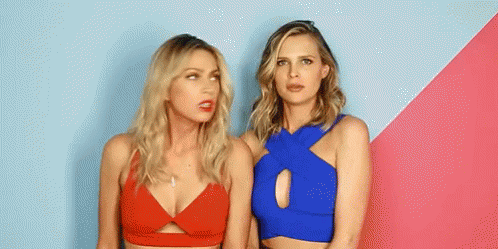 Uhhhhhhhhh GIF - Barely Famous Huh Looking At Each Other GIFs