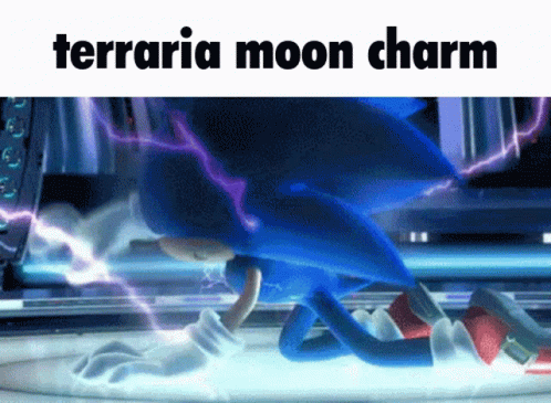 Terraria Moon Charm GIF - Terraria Moon Charm Sonic The Hedgehog GIFs