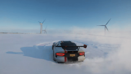 Forza Horizon4 Dodge Viper GIF - Forza Horizon4 Dodge Viper Snow GIFs