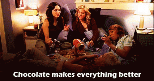 Chocolate Makes Everything Better GIF - Chocolate Chocolate Makes Everything Better GIFs