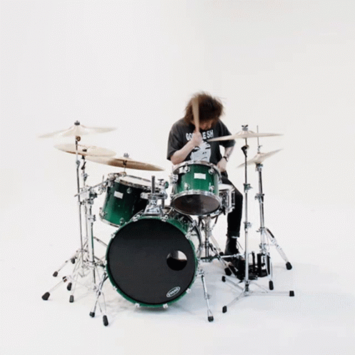 Playing The Drums Chamber GIF - Playing The Drums Chamber Replacing Every Weakness Song GIFs