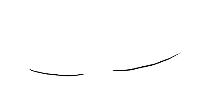 a drawing of a red circle with an arrow pointing to the left